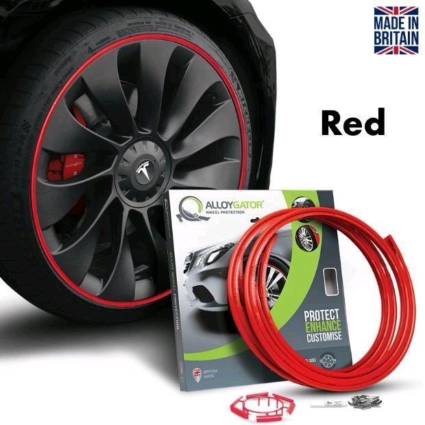 Alloygator pelindung velg dari grepes, lecet - Red