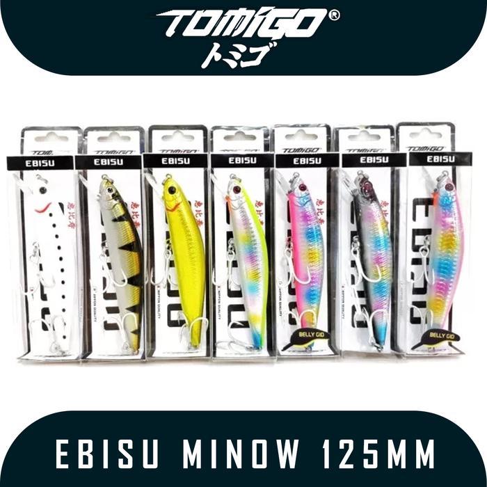 Umpan Casting / Lure Merk Tomigo Type Ebisu Minow 125mm