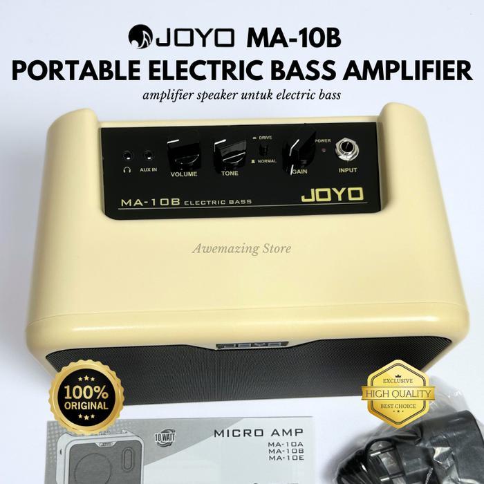 Joyo Ma-10B Portable Bass Amp / Amplifier Bass Dengan Speaker #Gratisongkir