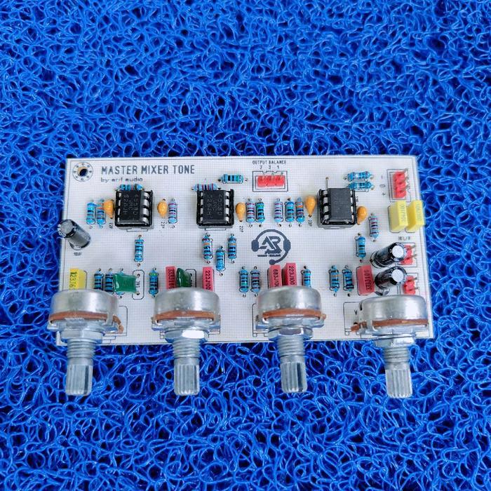 Master mixer tone 2 input dan output balance