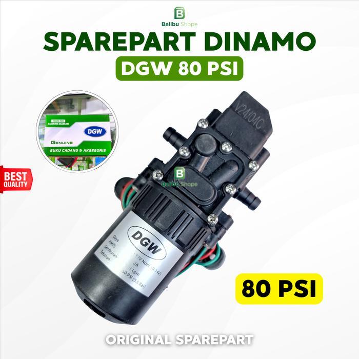 Dgw Dinamo Pompa Sprayer Elektrik 80 Psi Original Sparepart Sprayer Dgw