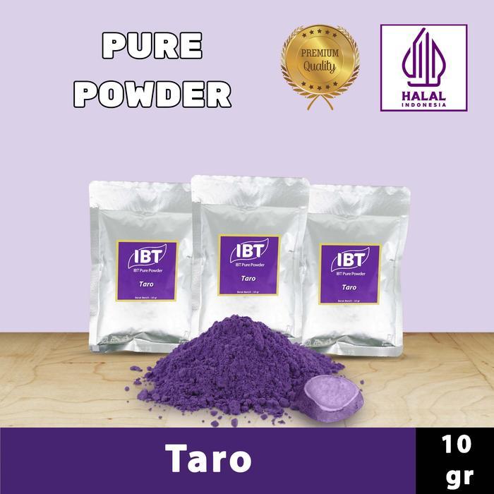 Pure Taro Powder Murni Bubuk Import Makanan Kue 10 gr