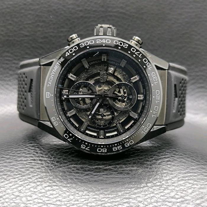 DISKON Carrera Heuer 01 45mm TH 2020 READY STOCK