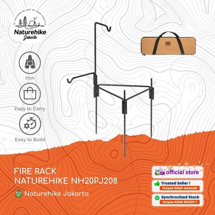 FIRE RACK / GANTUNGAN / TRIPOD PANCI CAMPING NATUREHIKE NH20PJ208