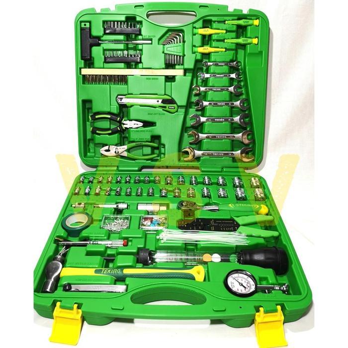 PROMO TEKIRO TOOL SET 130 PCS / TOOLSET TEKIRO 130 pcs / Mekanik tool set / mechanic TEKIRO
