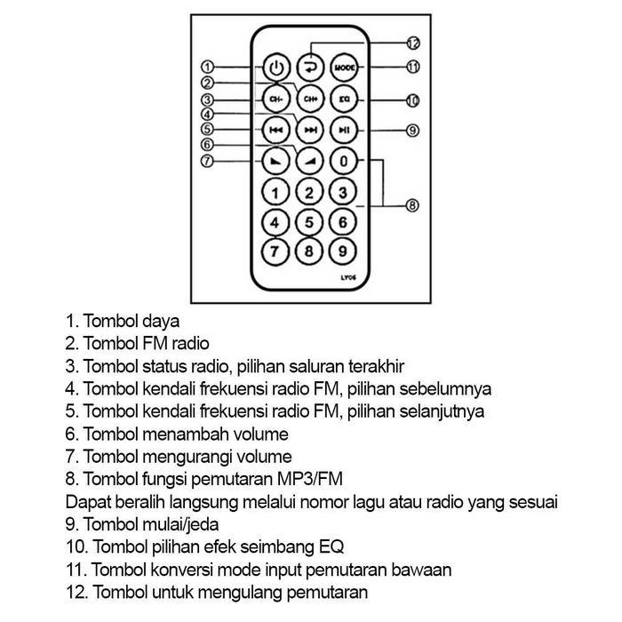 Sunbuck Bluetooth Audio Amplifier Karaoke - Av-298Bo #Gratisongkir