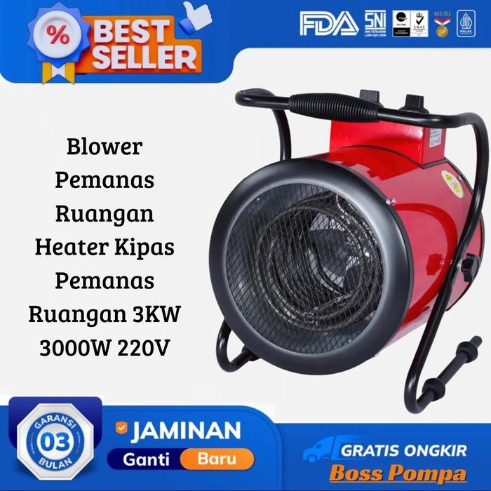 blower pemanas kandang 3kw blower heater 3000w Blower pemanas Ruangan