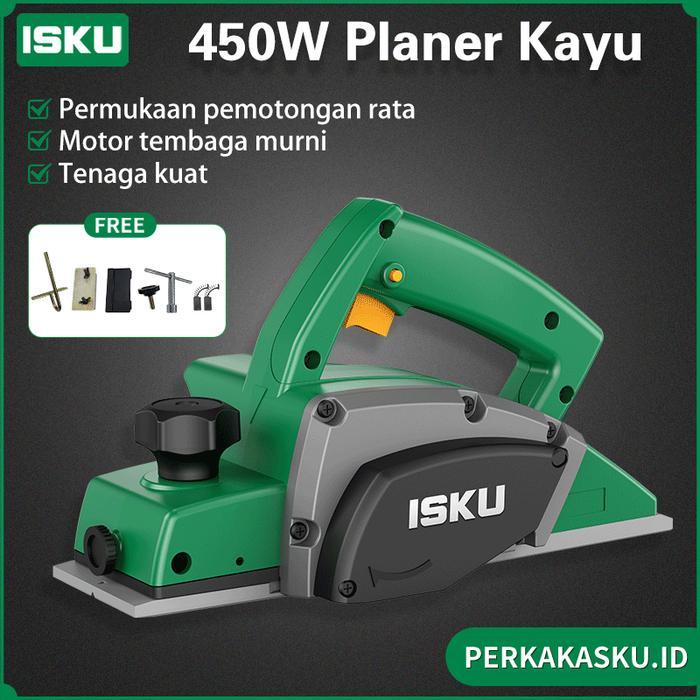 Hitachi Tools - Planer Listrik Mesin 450W Serut Kayu Cocok Untuk Memoles Dan Memotong Kayu Mesin