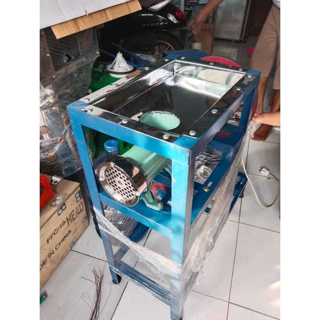 mesin giling jumbo daging singkong bumbu pecel pelet