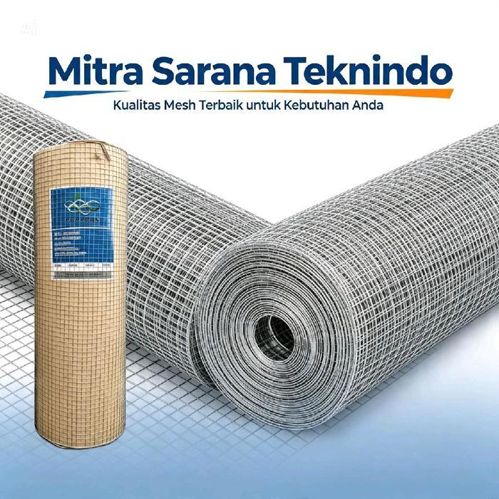 Kawat Wire Mesh Loket Stainless 15mm x 15mm Diameter 1,5mm Rollan