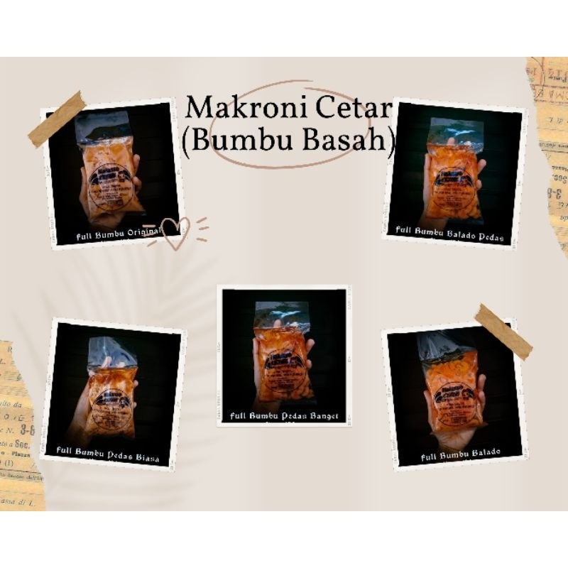 Ciki Snack Makroni Basah - Isi 25 Bungkus (1 Dus)
