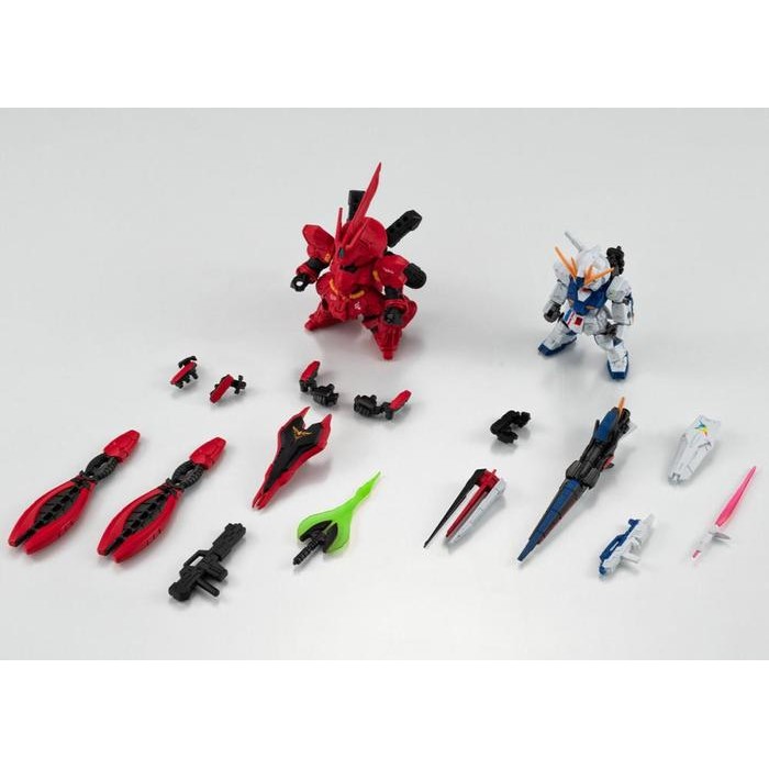 Bandai Converge Core - Rx-93Ff Nu Gundam & Msn-04Ff Sazabi