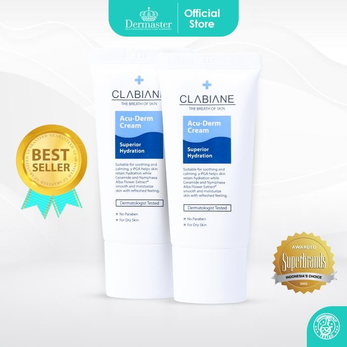 frr_ Dermaster Clabiane Acu-Derm Cream (2 Pcs)