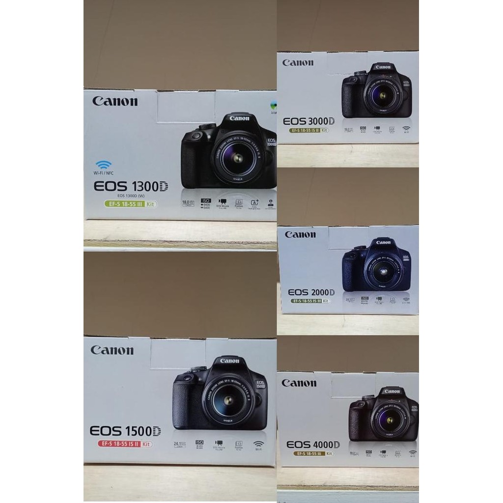 New Dus Canon / Box Canon EOS 1300D, 1500D, 2000D, 3000D, 4000D