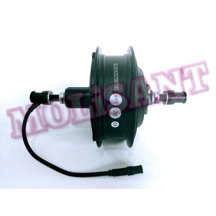 rear hub ebike 500w 48v cassette bldc brushless waterproof