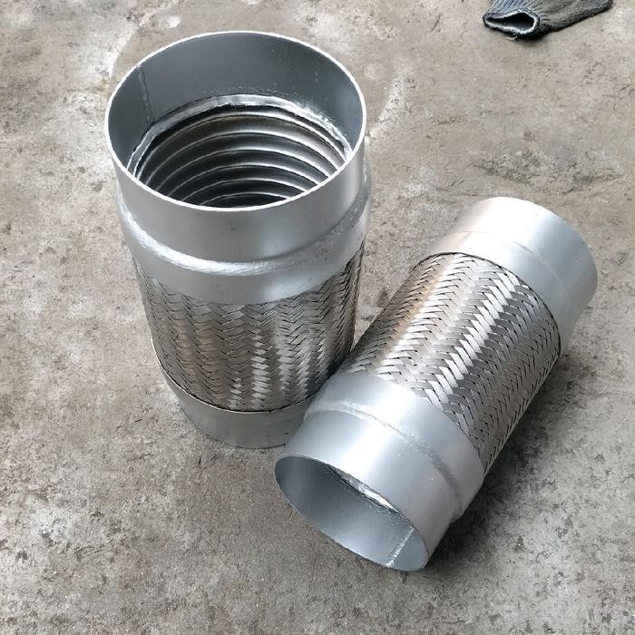 Flexibel Knalpot 5 Inch X 30Cm Pipa 5Cm X2 Besi.