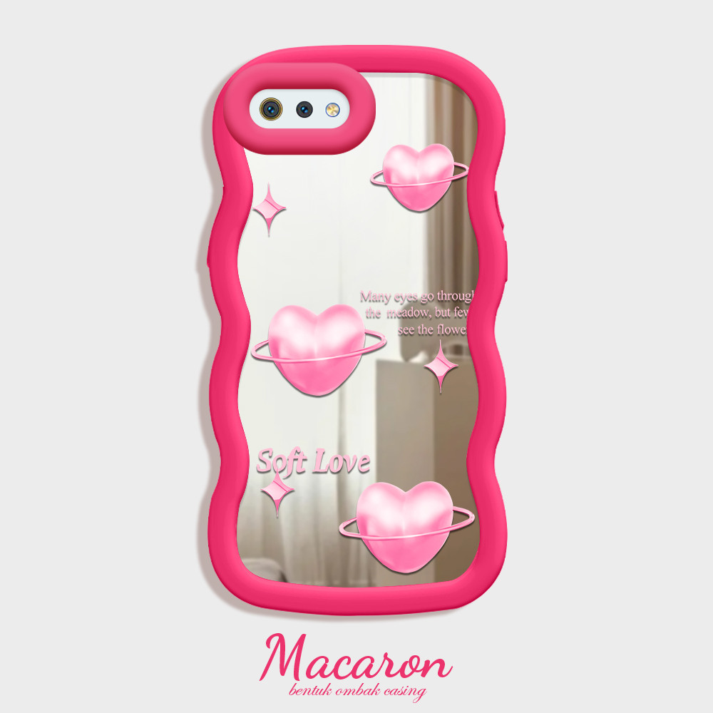 Casing Hp Untuk OPPO A1K Mirror Cassing Phone Berbagai Warna Case Mode Love Kesing MKL 4060 JZ