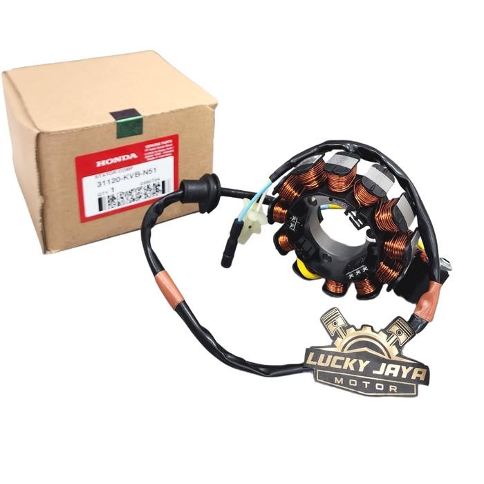 SPUL STATOR SPOOL SPOL VARIO 110 KARBU LAMA CBS KVB ORIGINAL AHM