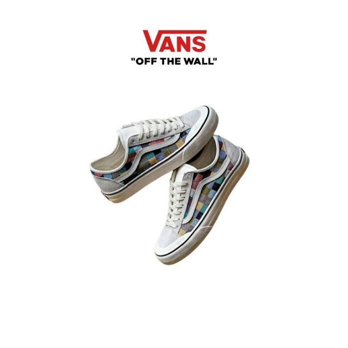 Vans Style 36 Decon Woven Multicolor Checkerboard