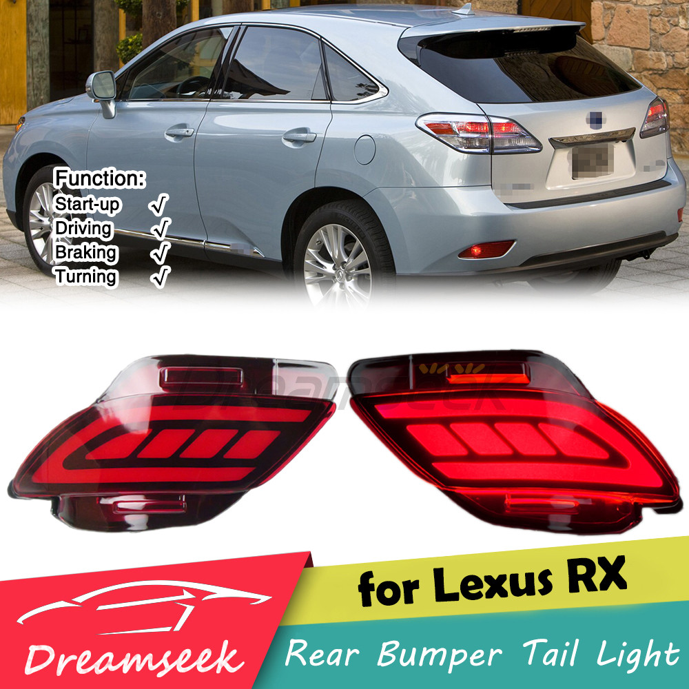 LED Tail Light For Lexus RX270 RX350 2010-2015, RX450H 2009-2015 Rear