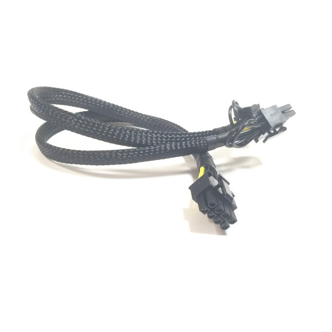 Black Sleeved Server T5820 T5810 T7820 T7920 Server GPU Video Card Power Cable 8pin to PCI-E Dual 8p
