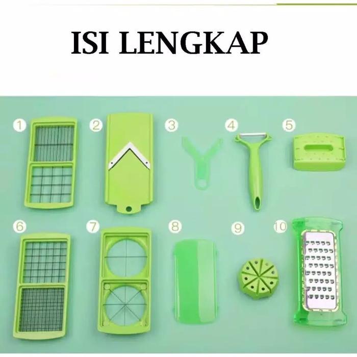 Alat Pemotong Sayur,Buah,Apel,Wortel,Kentang,Tomat Dll Nicer Dicer