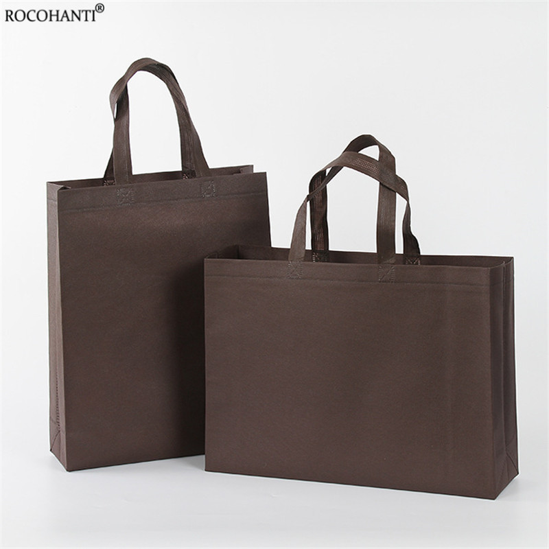 20x Custom Logo Printed Promotional Colorful PP Non Woven Bag Reusable Carry Shopping Tote Bag