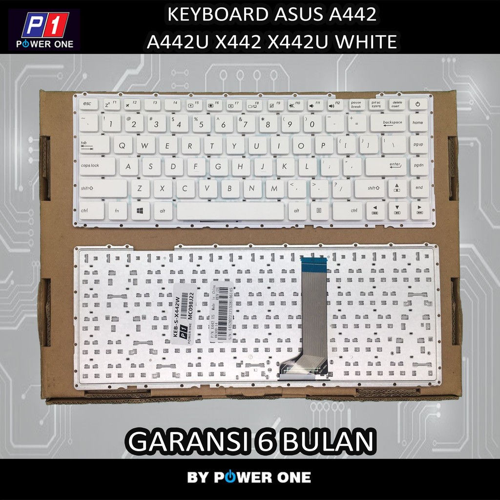 Keyboard Asus A442 A442U X442 X442U White