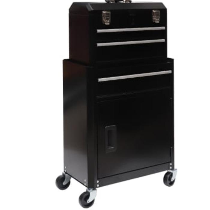 Tactix 2 In 1 Kabinet dengan Kotak Perkakas