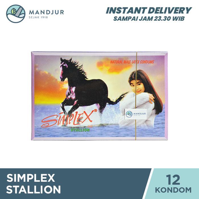 xm21- Kondom Simplex Stallion - Isi 12