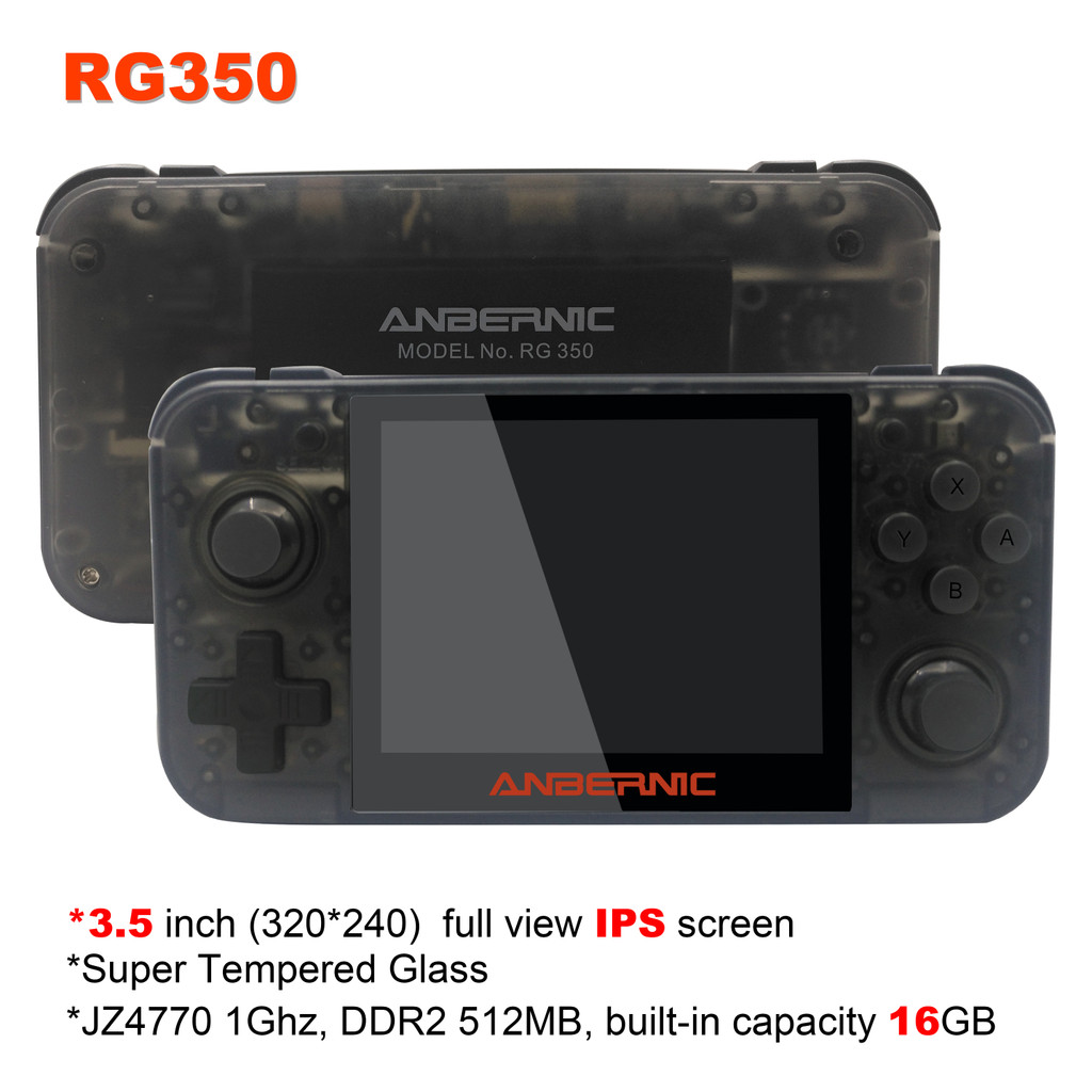 ANBERNIC RG350 RG350P RG350M Handheld Game Console 64-bit Mini Game Console Support HDMI Gift