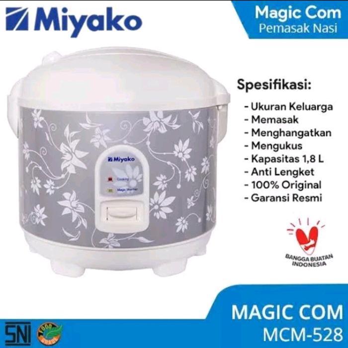 Miyako Magic Com 1.8 Liter Mcm 528