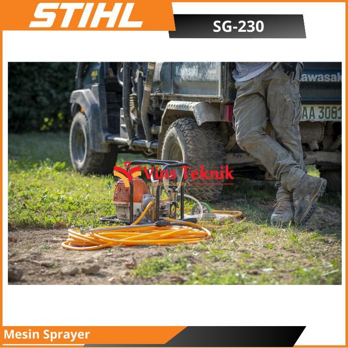 Paling Berkualitas Mesin Semprot Stihl Sg-230 Sprayer Portable Sg230 Terlariss 