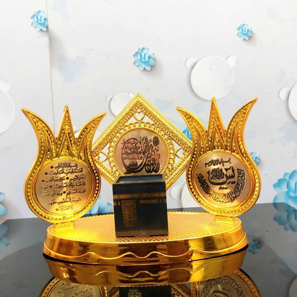 Promo Hiasan Kaligrafi Pajangan Meja dan Lemari Kaca Unik dan Religi | Hiasan lemari kaca kristal | 