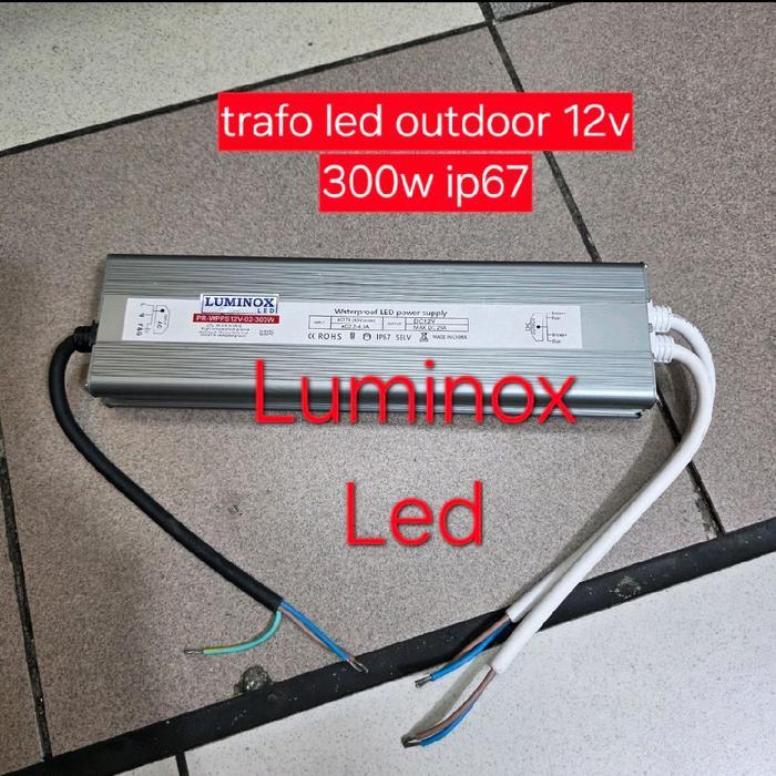Trafo Led 12V 12Volt 300W 300Watt / Driver Led 12V 300W 300 W Outdoor Ip67