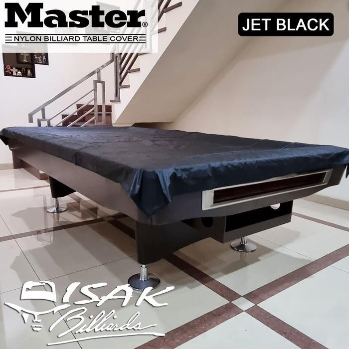 Master Nylon Table Cover Black - Tutupan Meja Billiard Pool Taplak