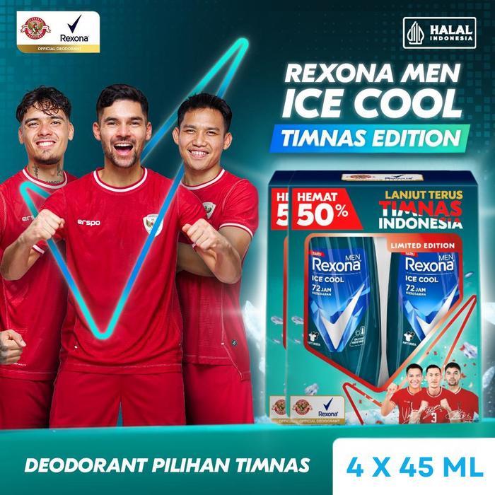i0cc- [Buy 2 Get 2] Rexona Men Ice Cool 45Ml [Flash Sale]