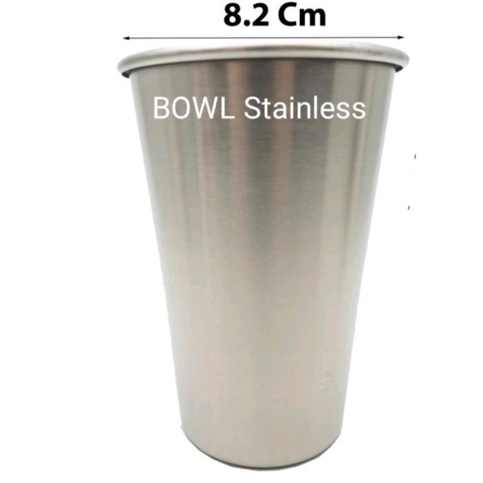 beb6- Cangkir Stainless 304 Korea - Gelas Minum Berkualitas Tinggi - Kitchenware