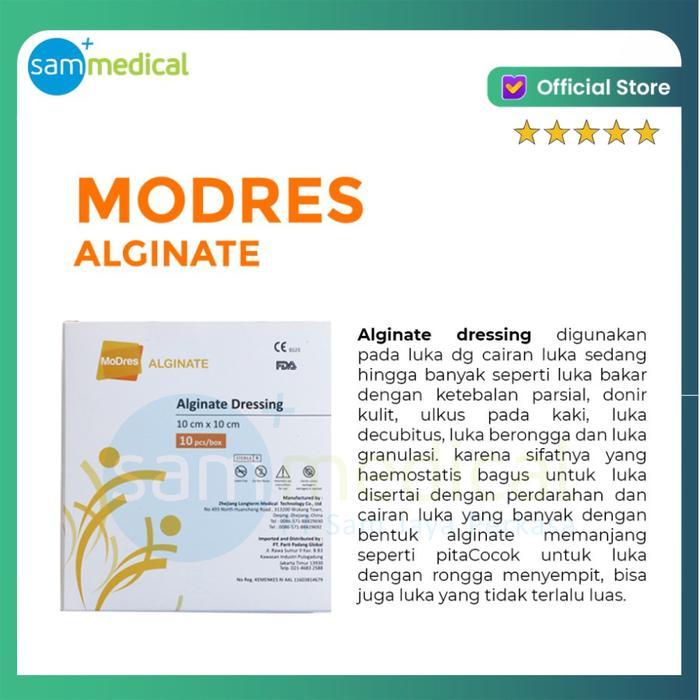 Sedia MoDres Alginate Dressing 10 x 10 cm - Pembalut Luka