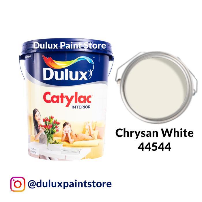 Dulux Catylac Interior Chrysan White Rm 5 Kg Galon Tinting