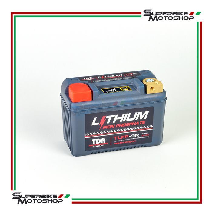 TDR AKI Litihium Ninja 250 Vespa Sprint Vespa GTS300 TLFP-9R 12V terlaris