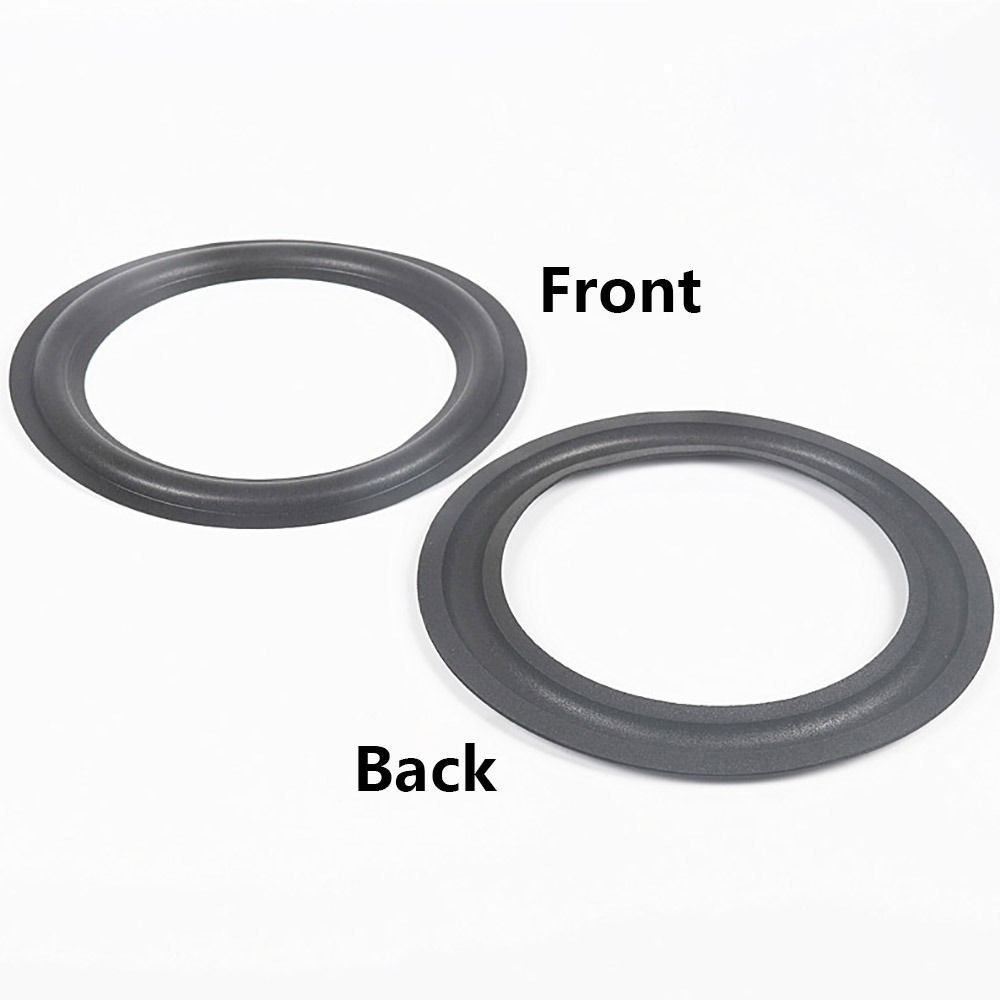 1Pcs Rubber Speaker Edge Repair Ring Suspensions Surround 3/4/5/6.5/7/8/10/12 Inch Subwoofer Repair