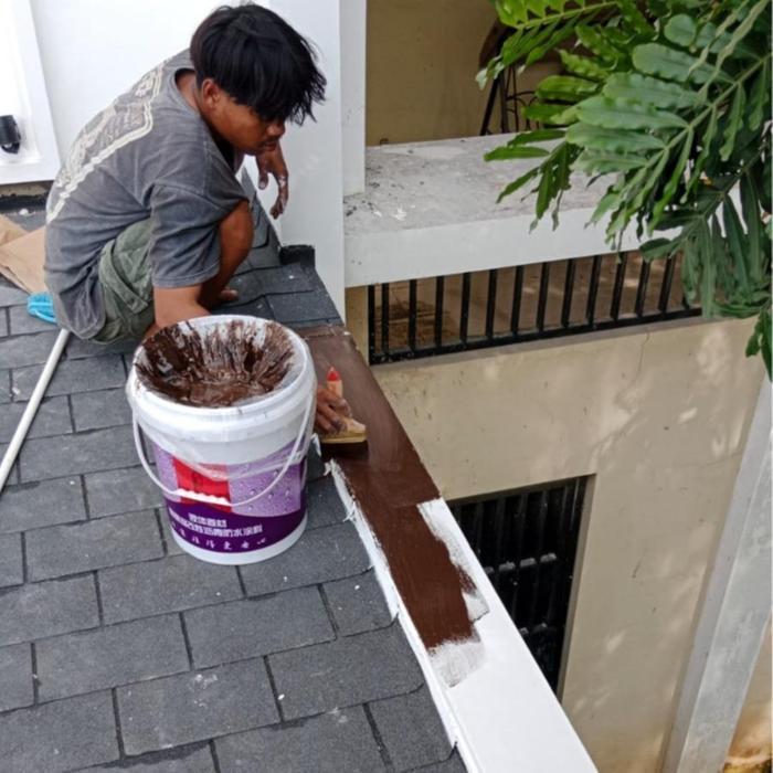 Aspal Cair Liquid Membrane Waterproofing Coating 20Kg