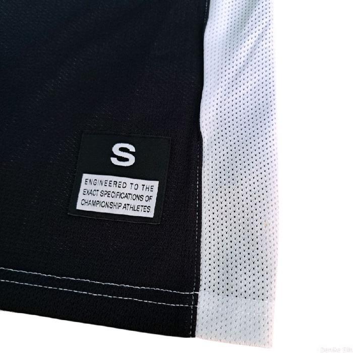 Premium Baju Basket Hitam Polos Original Nike Dri-Fit Reversible Jersey Bolak Balik Original