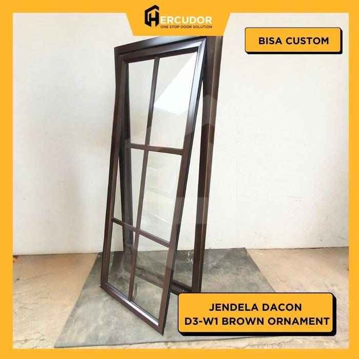 DACON - Jendela Aluminium DACON 3" 60x150 Jungkit / Single Awning