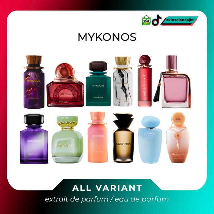 Mykonos Parfume 100Ml Glitch Monaco Royale Sorrento Hawaiian Crush Tea Poetry Utopia Intimate Affair