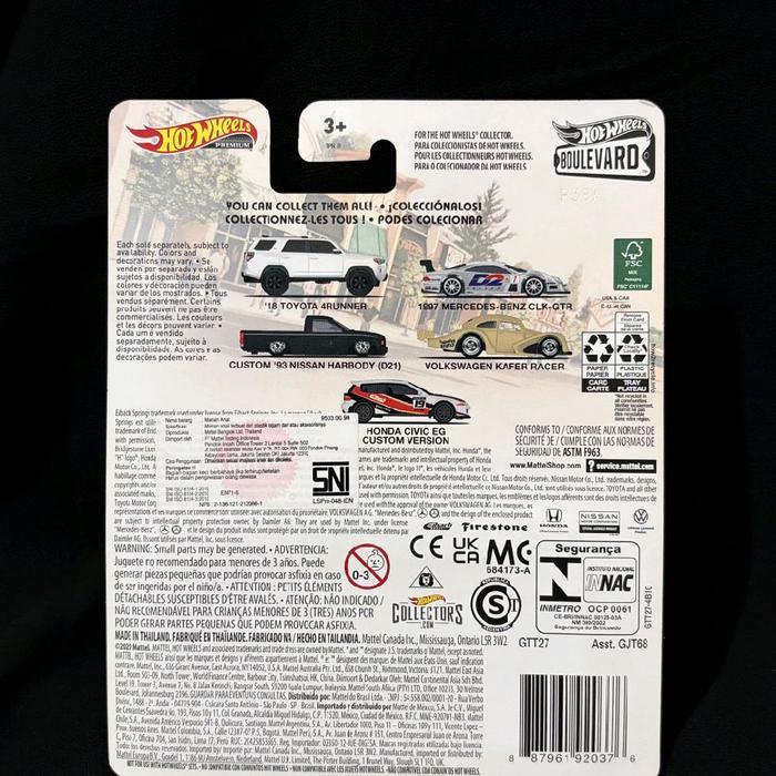 HOT WHEELS PREMIUM BOULEVARD 1997 MERCEDES-BENZ CLK-GTR