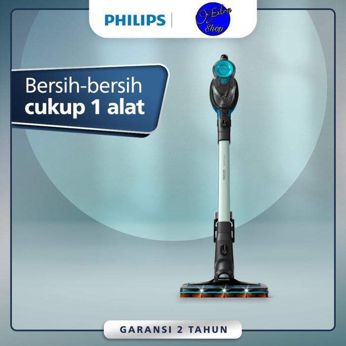 Philips FC6728|01 Penyedot Debu Stik Tanpa Kabel - Saeco SpeedPro Aqua