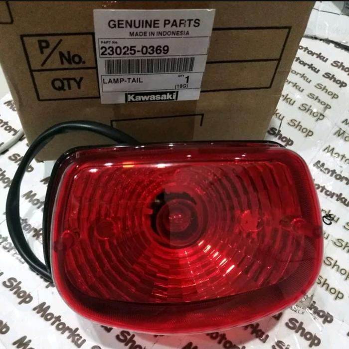 BERKUALITAS LAMPU STOP STOP LAMP LAMPU BELAKANG W175 W 175 ORIGINAL KAWASAKI