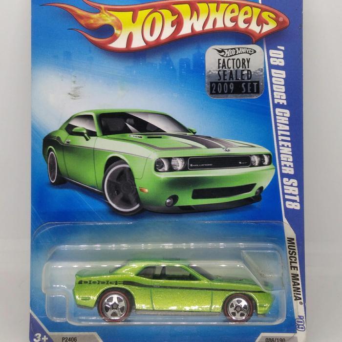 HOT WHEELS DODGE CHALLENGER SRT8 REDLINE